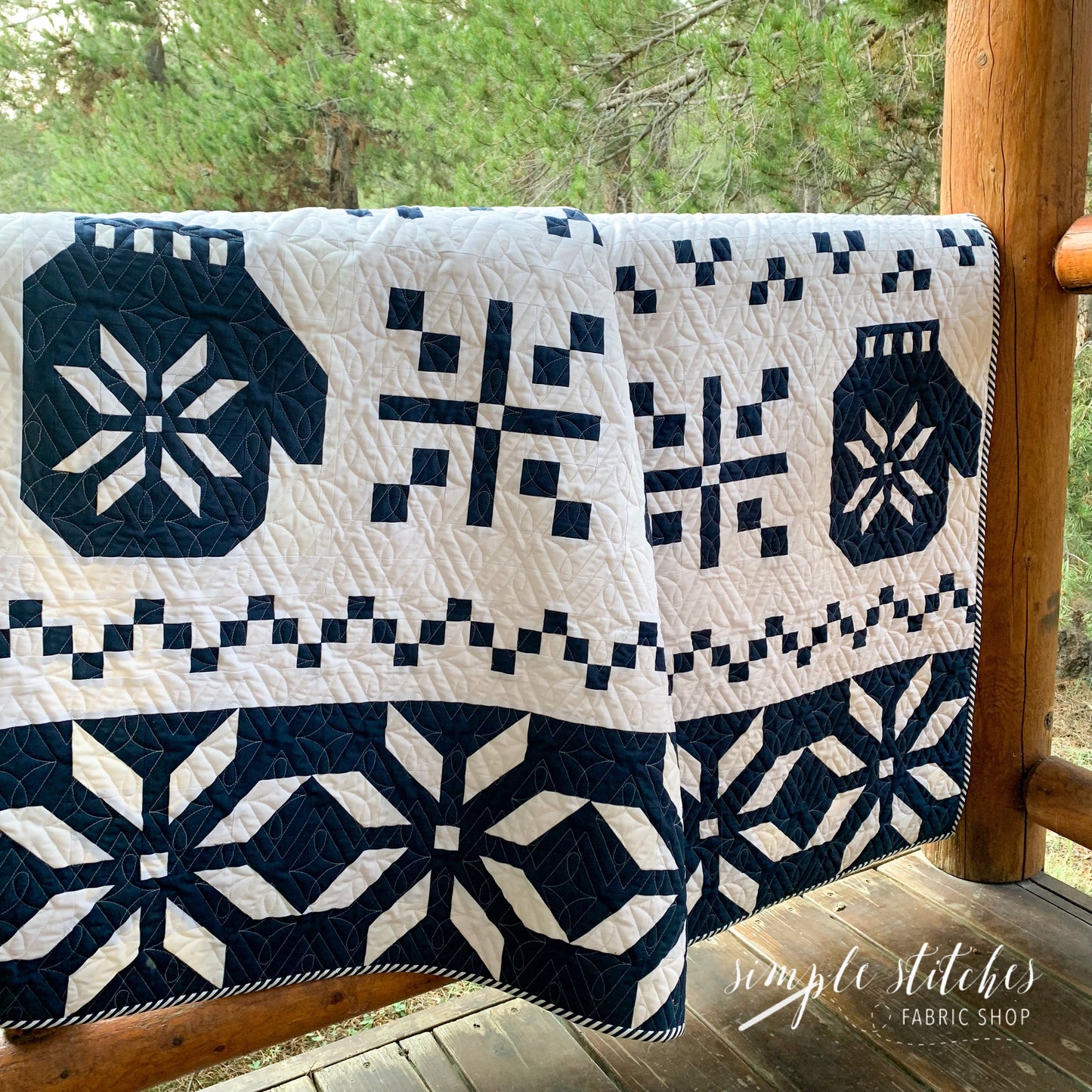 Winterberry Quilt Kit - Red