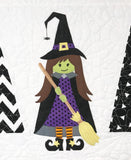 Little Witch in the Trees Quilt Kit