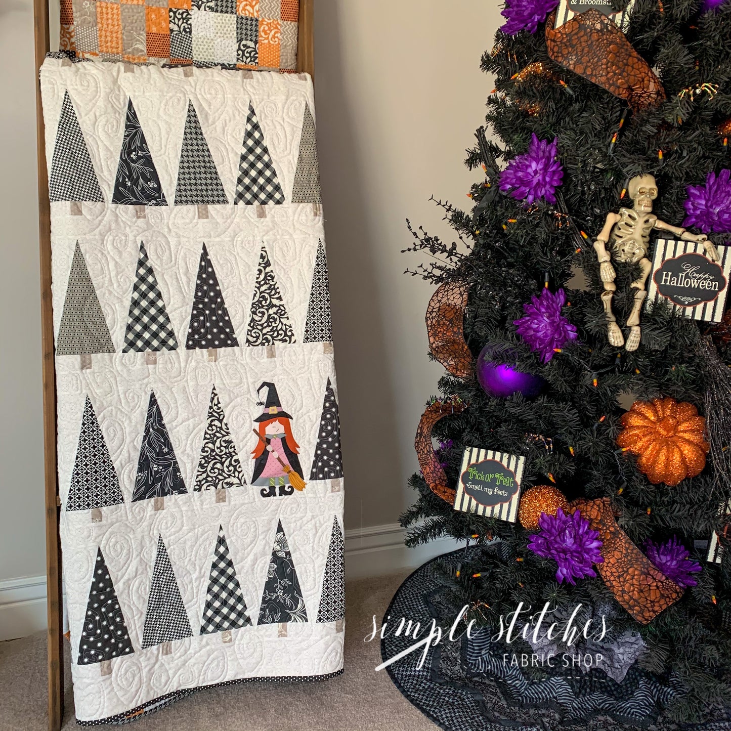 Little Witch -ADD ON Appliqué Paper Pattern