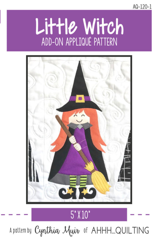Little Witch -ADD ON Appliqué Paper Pattern