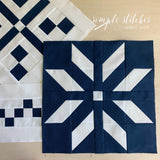 Winterberry Quilt Kit - Navy