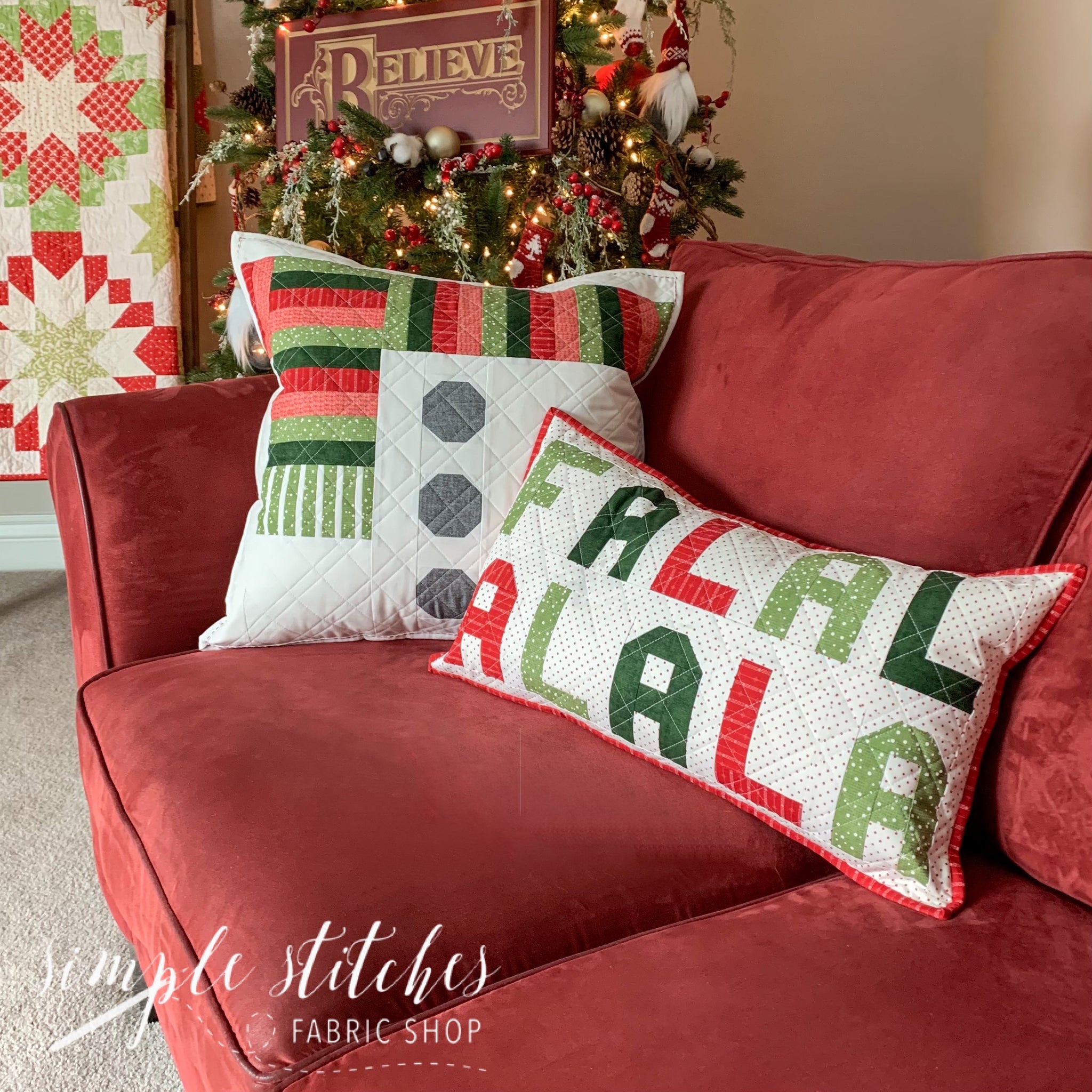 Holiday Decorative Throw Pillows