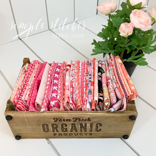 Pink Scrap Bag