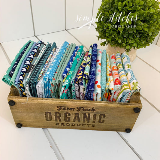 Blue Scrap Bag