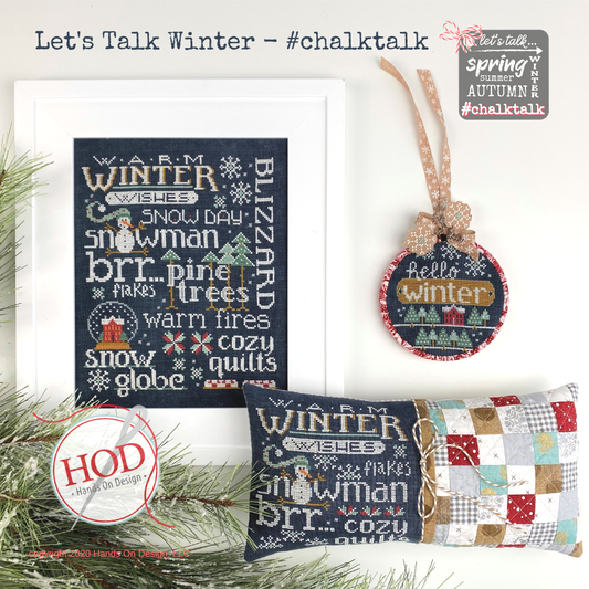 Let's Talk Winter -Hands On Design Paper Pattern
