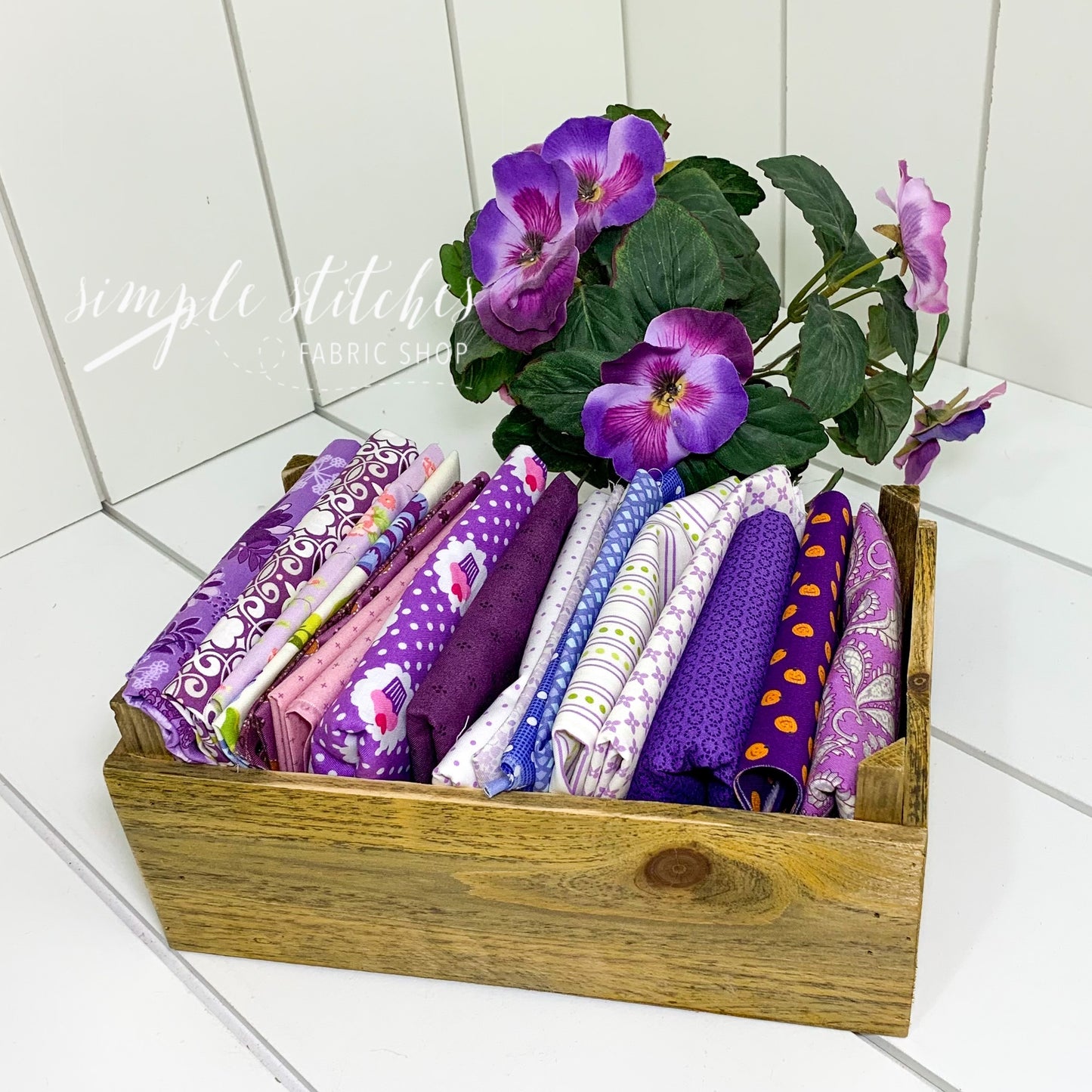 Purple Scrap Bag