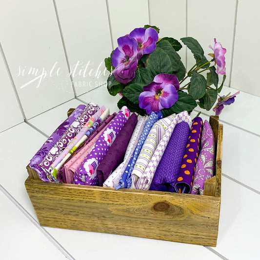 Purple Scrap Bag