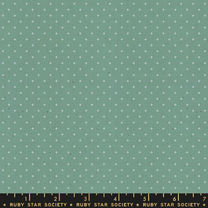 Ruby Star Society Add It Up Soft Aqua Yardage by Moda -RS4005 33 - PRICE PER 1/2 YARD