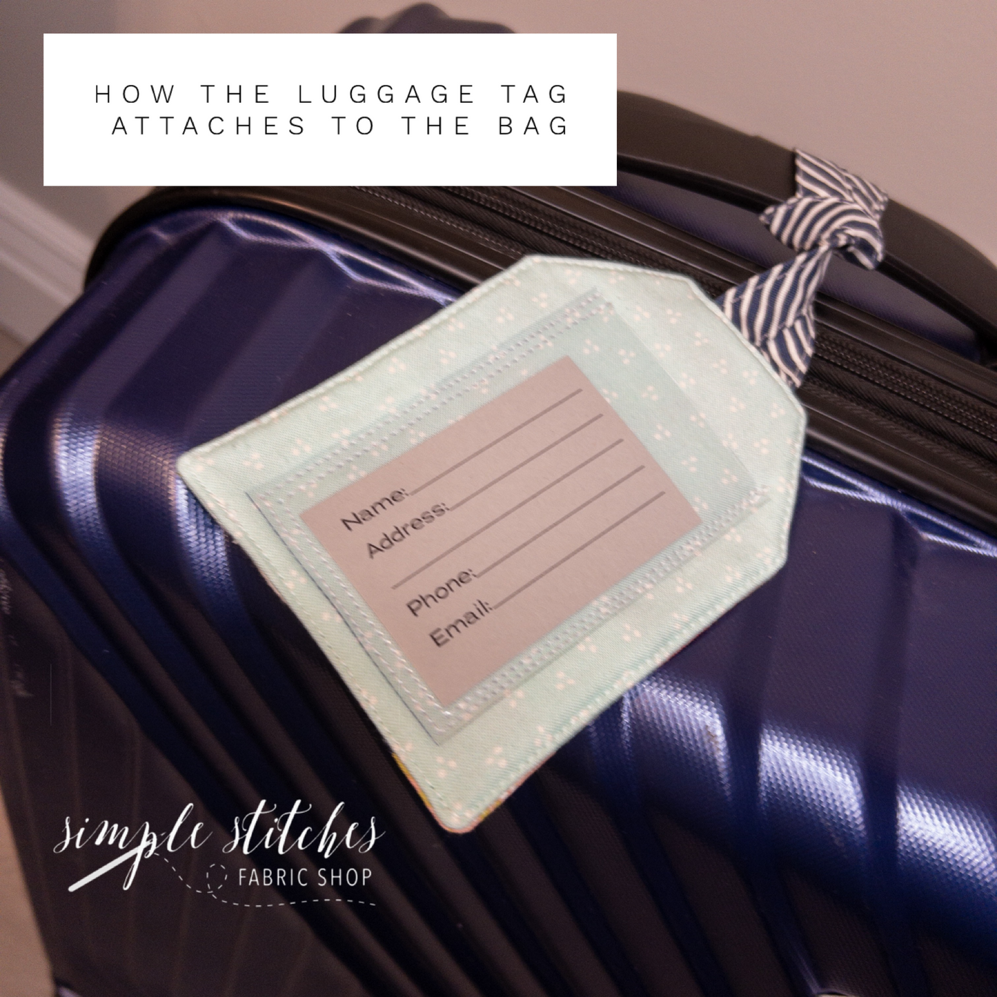 American Gathering III Luggage Tag - made by Janette