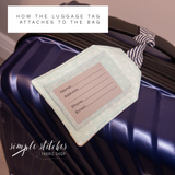 Explore Luggage Tag - made by Myra