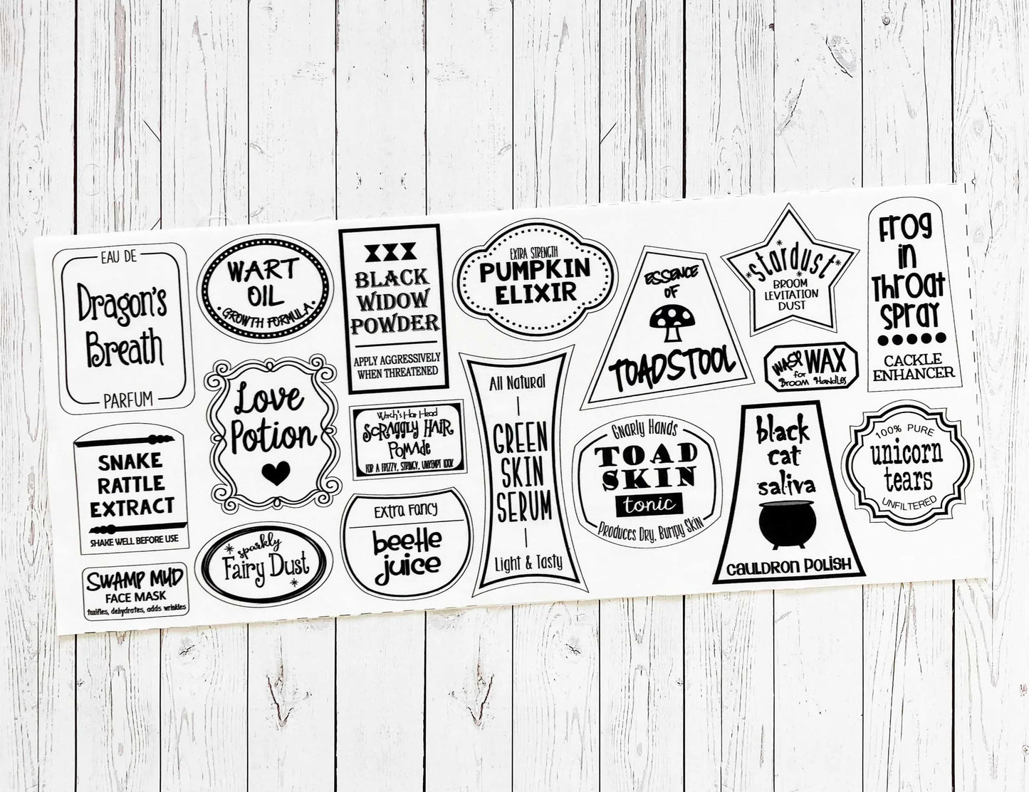 Witch’s Cupboard Label Fabric