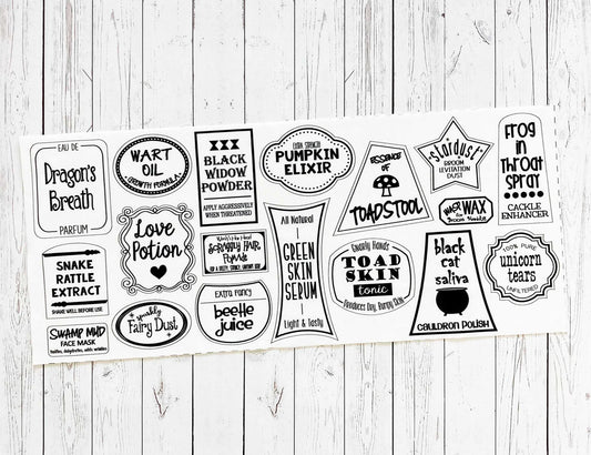 Witch’s Cupboard Label Fabric